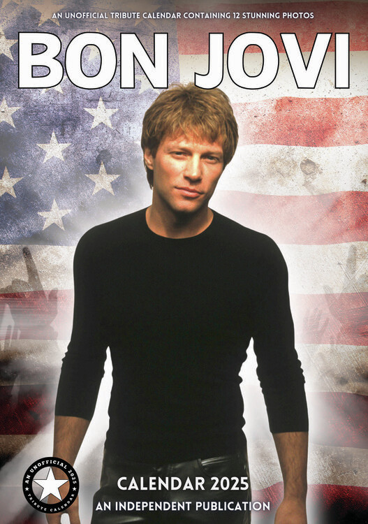 Calendar 2025 Bon Jovi