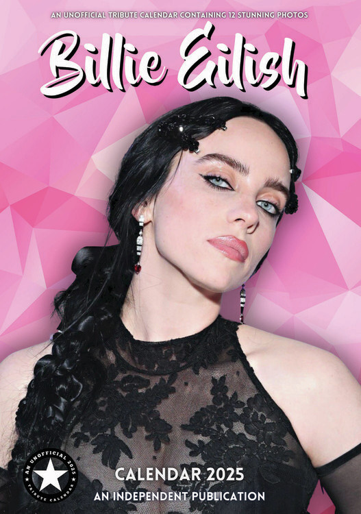 Календар 2027 Billie Eilish