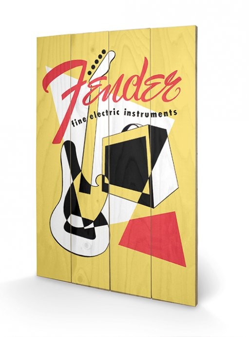 Ξύλινη τέχνη Fender - Abstract