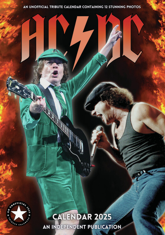 Calendar 2027 AC/DC