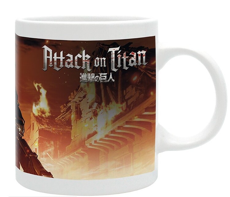 Чаша Attack on Titan - Key Art