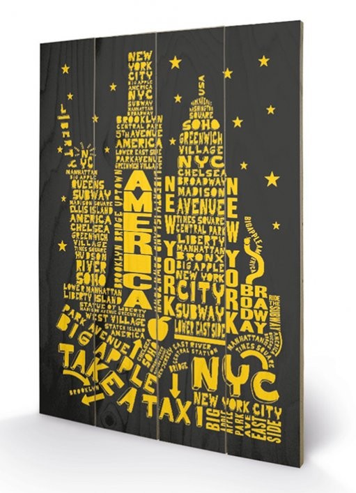 Ξύλινη τέχνη New York - Citography