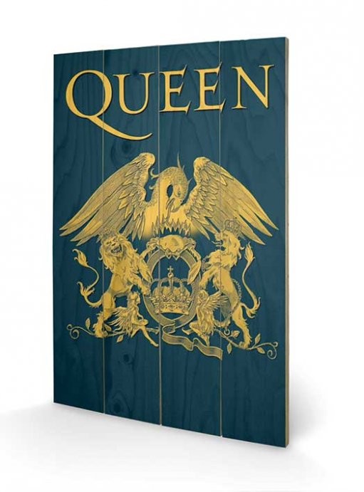 Ξύλινη τέχνη Queen - Crest