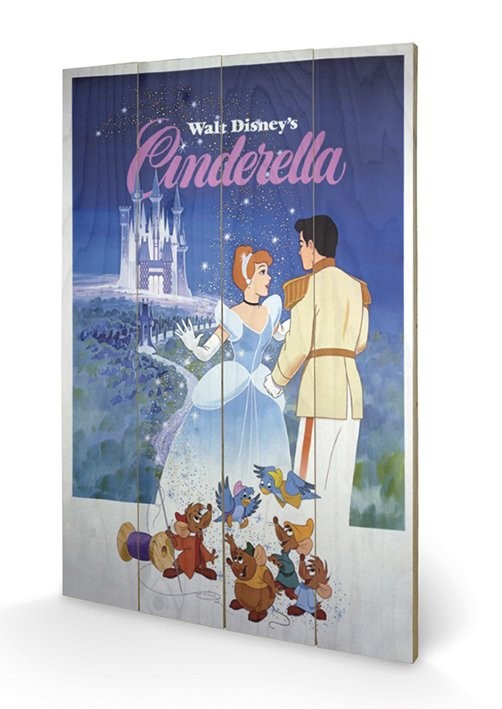Cinderella Wooden Art