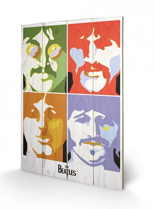 Ξύλινη τέχνη The Beatles - Sea of Science