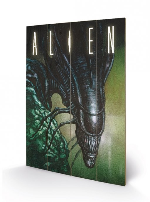 Ξύλινη τέχνη Alien - Creep