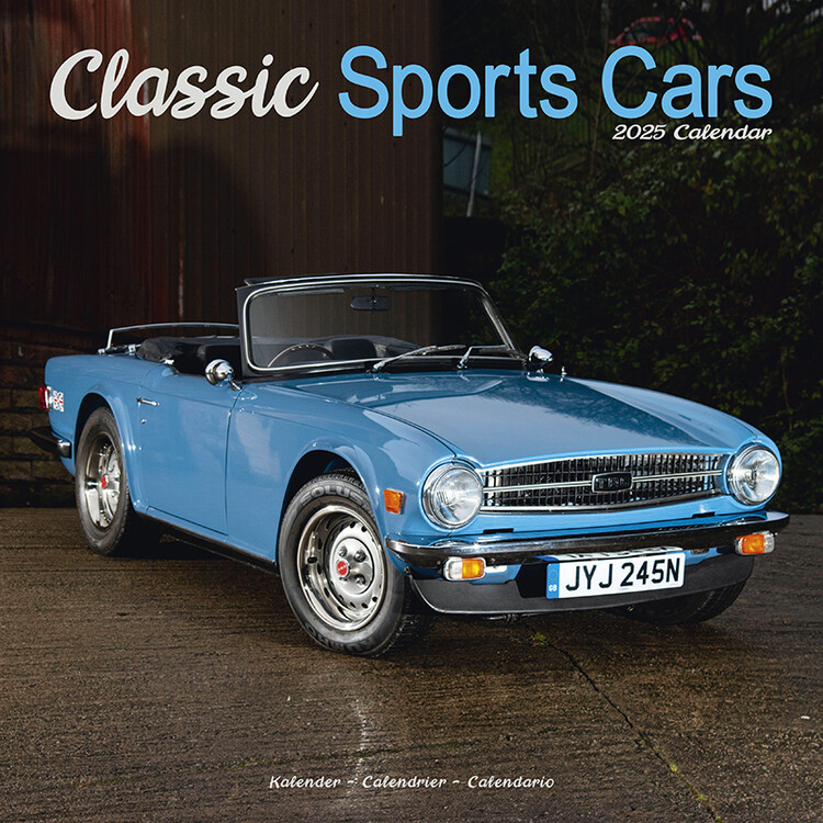 Календар 2027 Classic Sports Cars