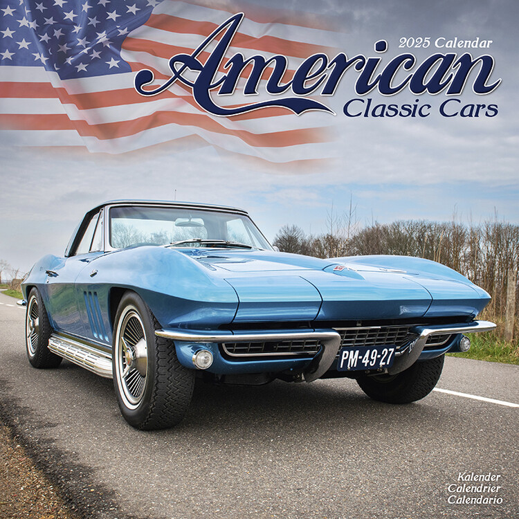 Ημερολόγιο 2027 American Classic Cars