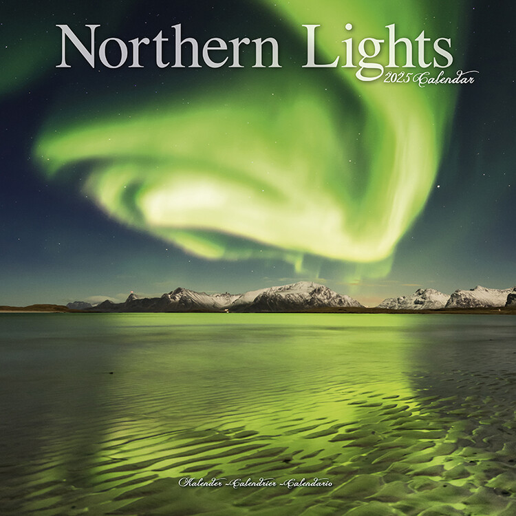 Календар 2027 Northern Lights
