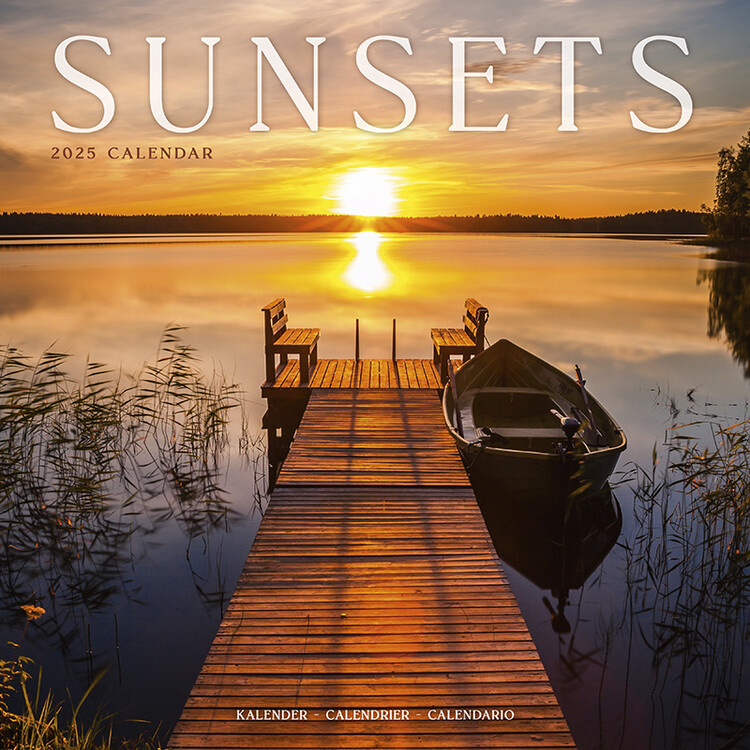 Календар 2027 Sunsets