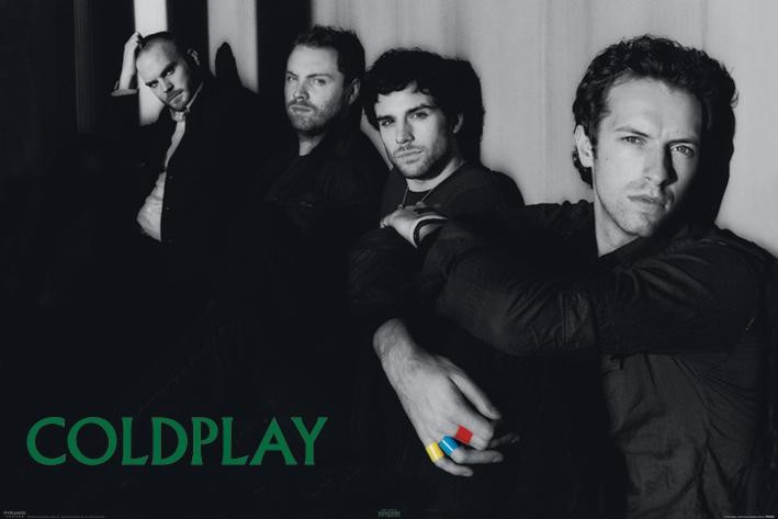 Poster COLDPLAY - group | Wall Art | 3+1 FREE | Europosters