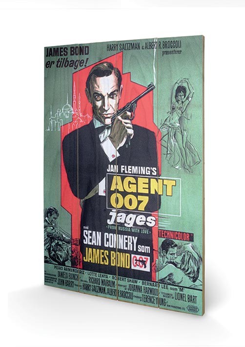 Ξύλινη τέχνη James Bond - From Russia With Love