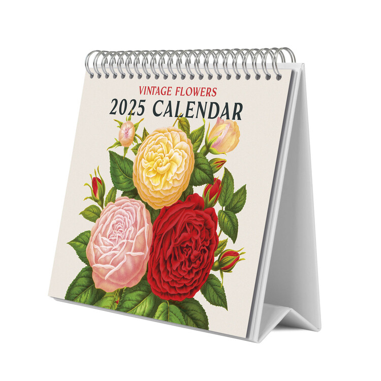 Календар 2027 Flores Vintage