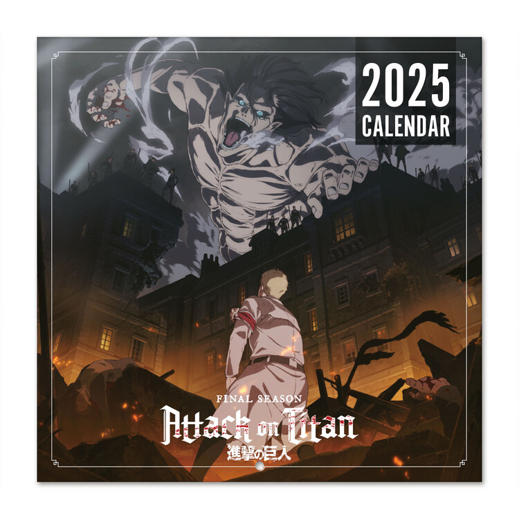 Kalenteri 2027 Attack on Titan