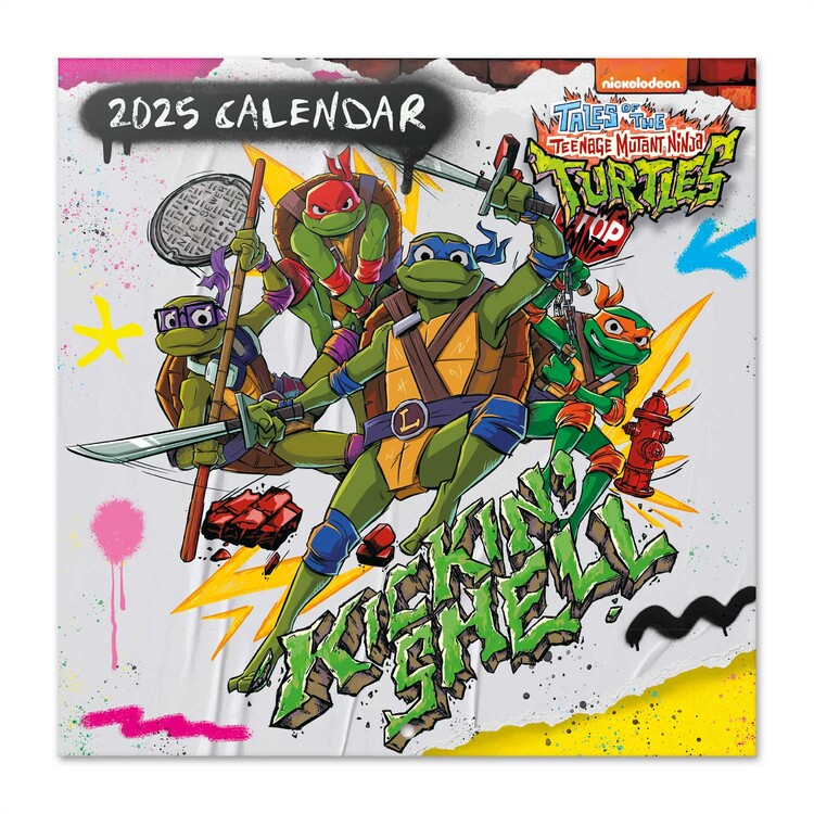 Calendar 2027 Ninja Turtles