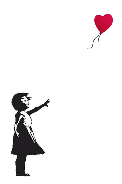 Плакат Banksy Street Art - Hope