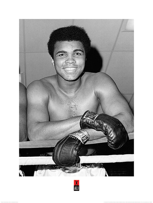 Impressão artística Muhammad Ali - Smile