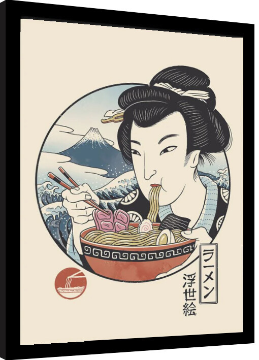 Κορνιζαρισμένη αφίσα Vincent Trinidad - Taste of Japan