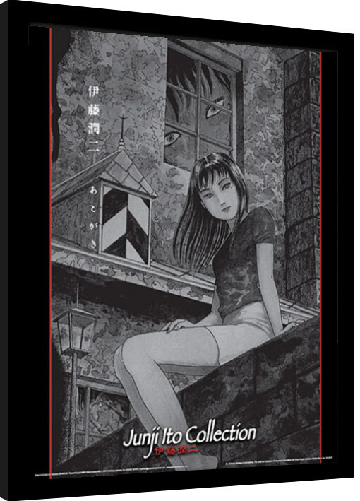 Poster emoldurado Junji Ito - The Painter