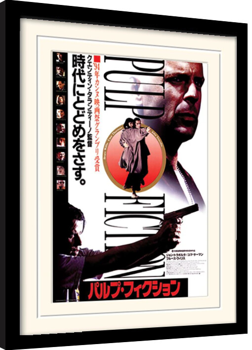 Uokvirjen plakat Pulp Fiction - Oriental