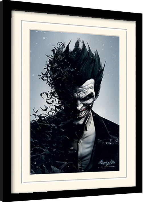 Κορνιζαρισμένη αφίσα Batman: Akham Origins - Joker