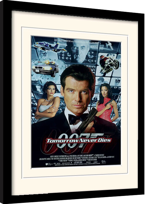 Κορνιζαρισμένη αφίσα Tomorrow Never Dies