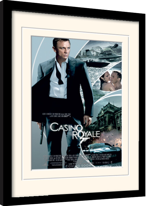 Uokvireni poster Casino Royale