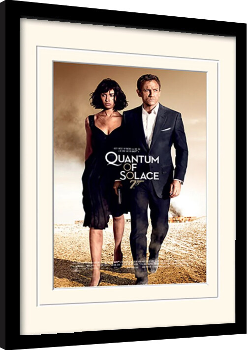Framed Poster Quantum of Solace