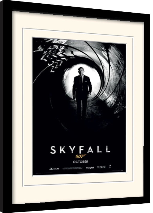 Uokvirjen plakat James Bond - Skyfall Teaser