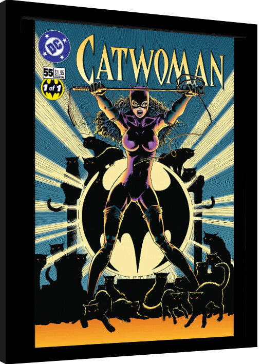 Framed Poster Batman - Catwoman
