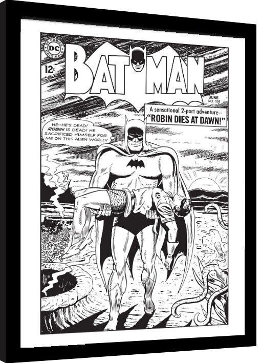 Framed Poster Batman - Robin Dies