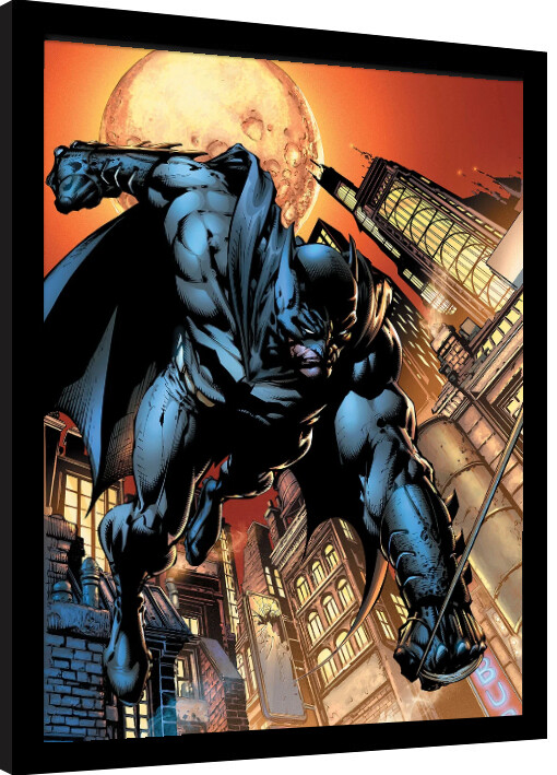 Uokvireni poster Batman - Batman Swinging