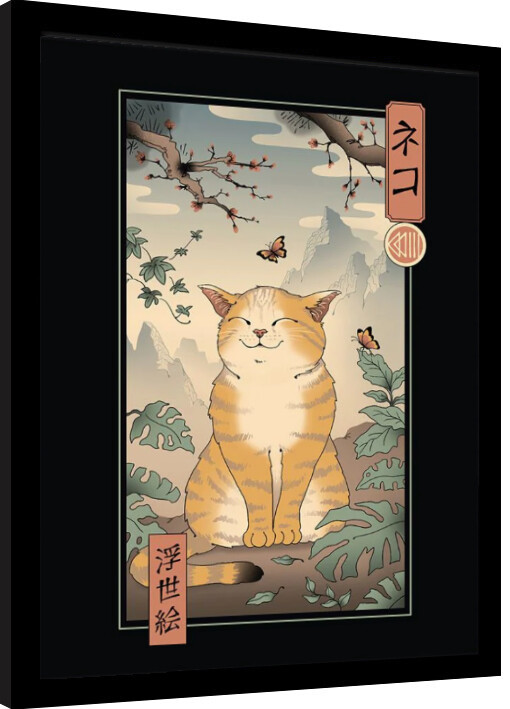 Рамкиран плакат Vincent Trinidad - Edo Cat