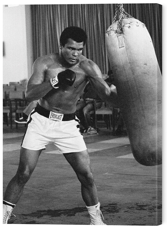 Принти на полотні Muhammad Ali - Punch Bag