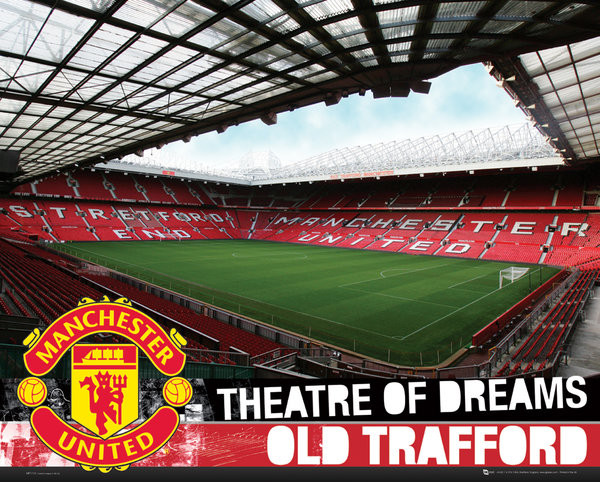 Плакат Manchester United FC - Inside Old Trafford S.O.S