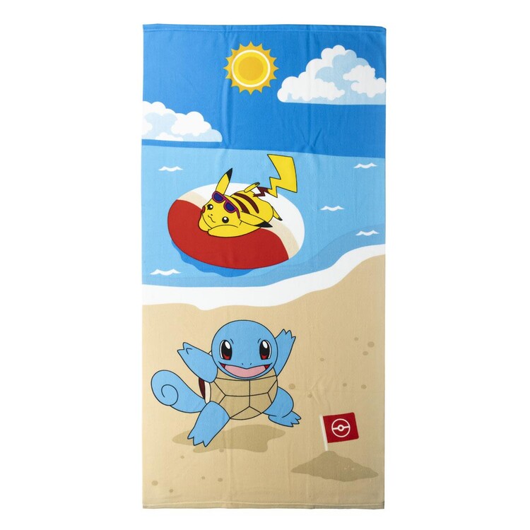 Πετσέτα Pokemon - Squirtle on the Beach