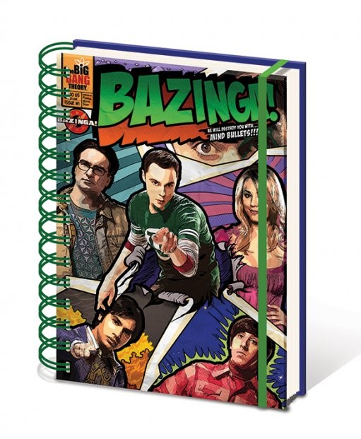 Notebook Big Bang Theory A5 - Comic