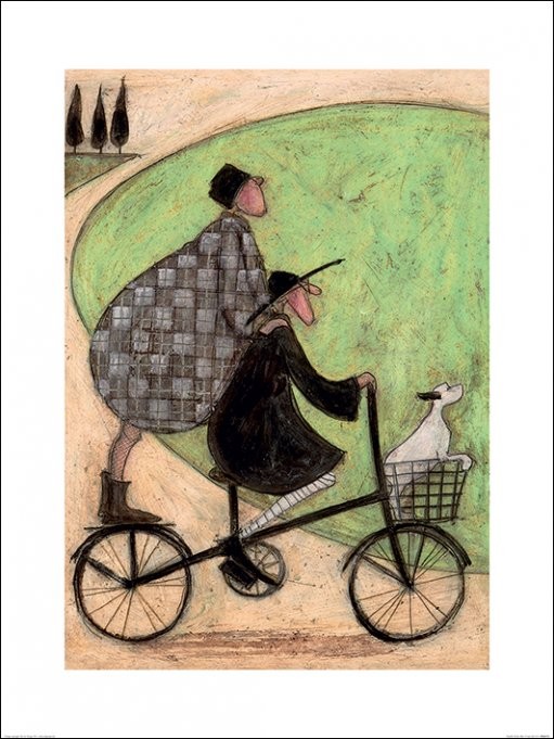 Sam Toft - Double Decker Bike Картина