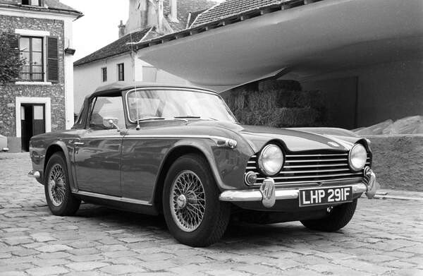 Плакат Triumph TR5