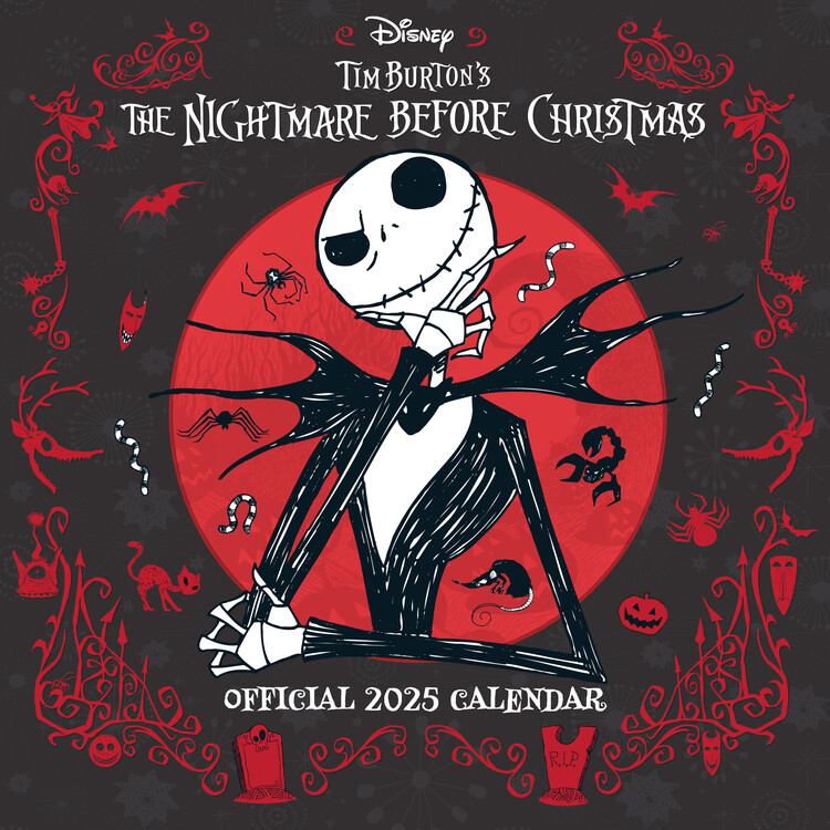 Calendar 2027 The Nightmare Before Christmas