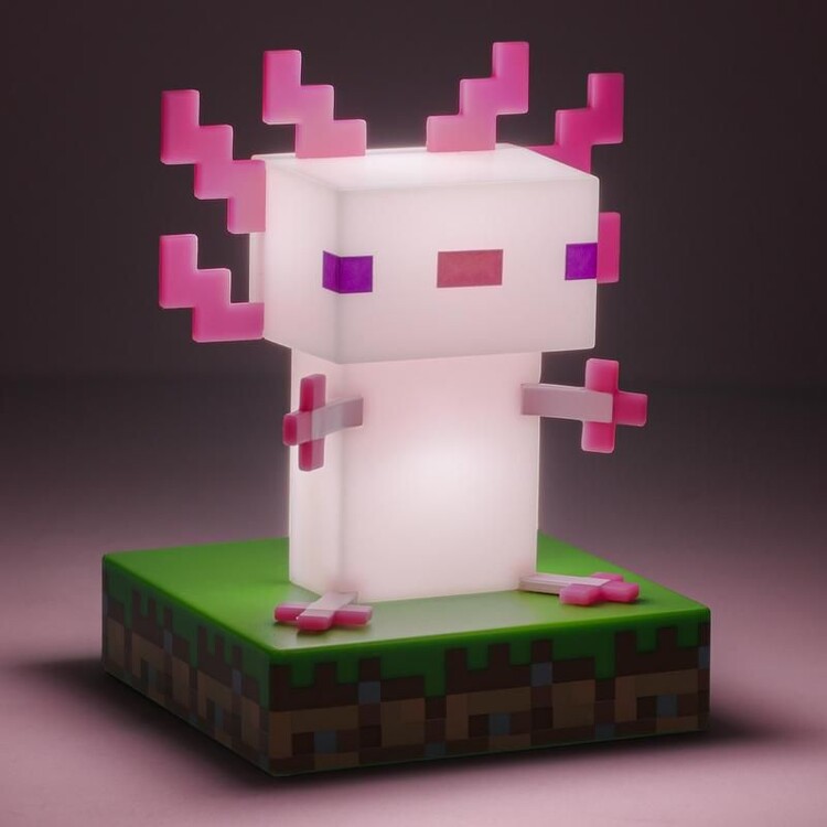 Светещи фигурки Minecraft - Axolotl