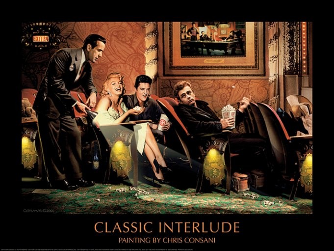 Taidejuliste Classic Interlude - Chris Consani
