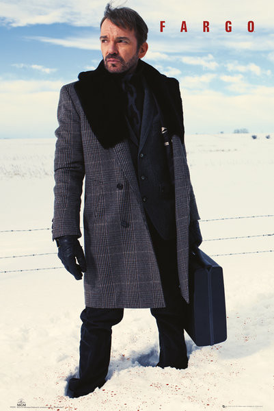 Плакат Fargo - Lorne Malvo Snow Blood