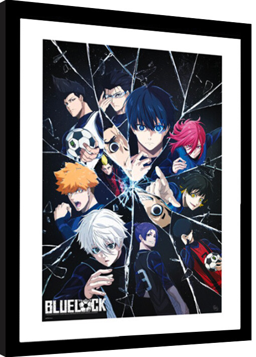 Poster emoldurado Blue Lock - Prodigies