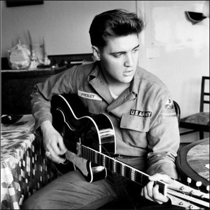 Художествен печат Elvis Presley - U.S Army
