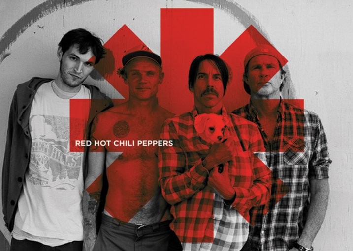 Μπρελόκ Red Hot Chili Peppers - Red Asterix