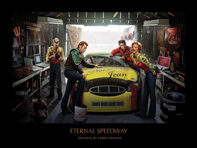 Eternal Speedway - Chris Consani Картина