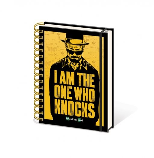 Notebook Breaking Bad - I am the one who knocks A5