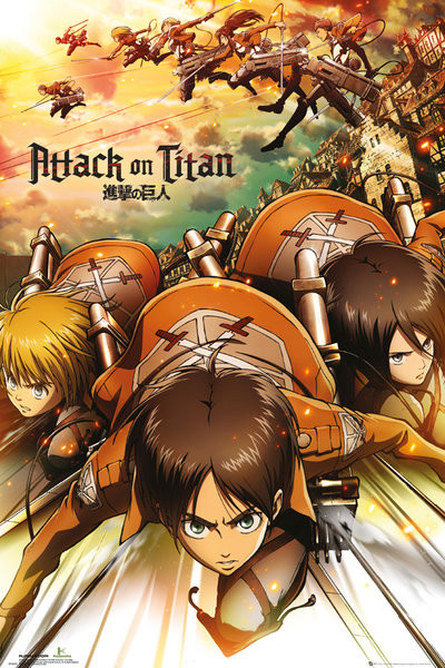 Poster, Quadro Attack on Titan (Shingeki no kyojin) Attack - Main Image