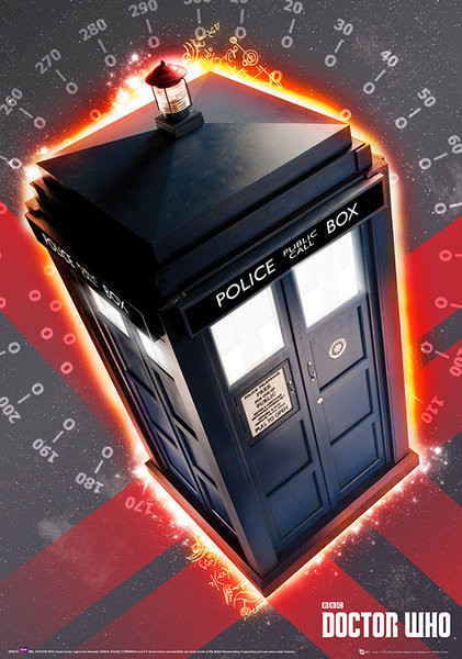Плакат Doctor Who - Tardis